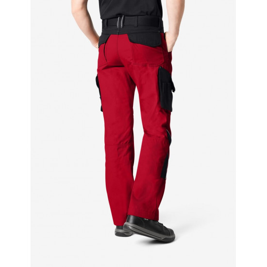 Bruno, werkbroek, rood-zwart Bruno, werkbroek, rood-zwart