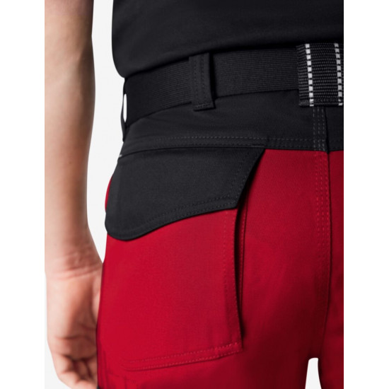 Bruno, werkbroek, rood-zwart Bruno, werkbroek, rood-zwart