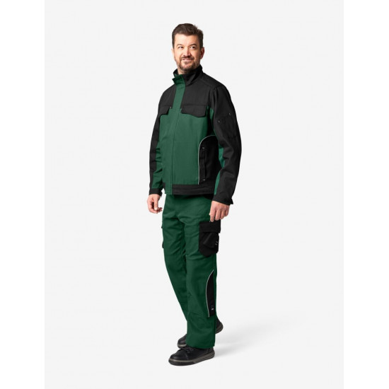 Bruno, werkbroek, groen-zwart Bruno, werkbroek, groen-zwart