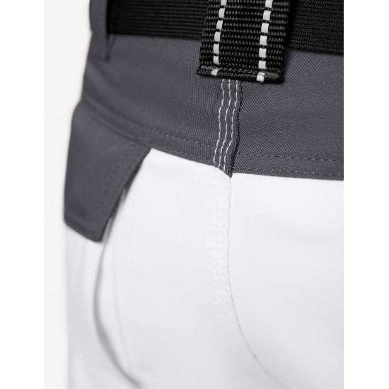Bruno, werkbroek, wit-antraciet Bruno, werkbroek, wit-antraciet