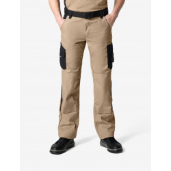 Bruno, werkbroek, beige-zwart Bruno, werkbroek, beige-zwart