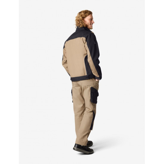 Bruno, werkbroek, beige-zwart Bruno, werkbroek, beige-zwart