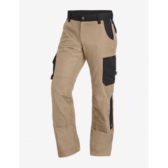 Bruno, werkbroek, beige-zwart Bruno, werkbroek, beige-zwart