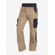Bruno, werkbroek, beige-zwart Bruno, werkbroek, beige-zwart