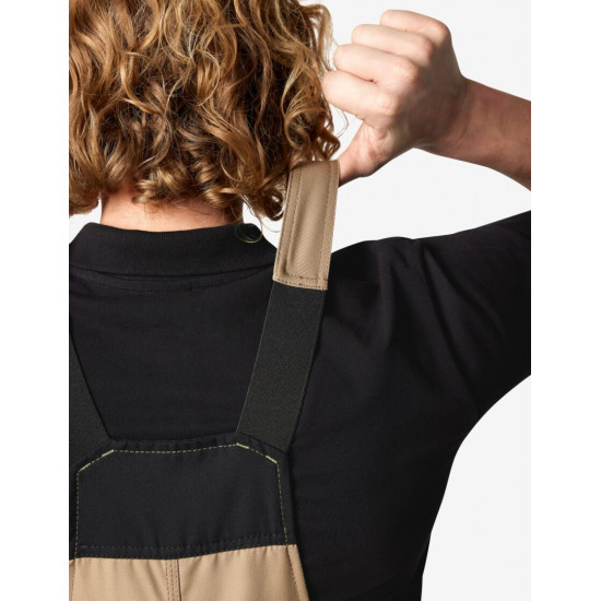Eckhard, tuinbroek, beige-zwart Eckhard, tuinbroek, beige-zwart
