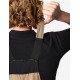 Eckhard, tuinbroek, beige-zwart Eckhard, tuinbroek, beige-zwart