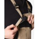Eckhard, tuinbroek, beige-zwart Eckhard, tuinbroek, beige-zwart