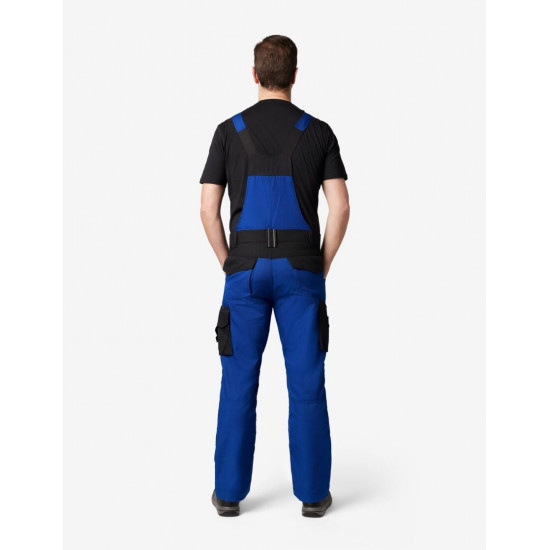 Eckhard, tuinbroek, korenblauw-zwart Eckhard, tuinbroek, korenblauw-zwart