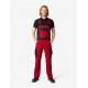 Eckhard, tuinbroek, rood-zwart Eckhard, tuinbroek, rood-zwart