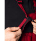 Eckhard, tuinbroek, rood-zwart Eckhard, tuinbroek, rood-zwart
