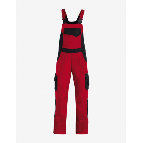 Eckhard, tuinbroek, rood-zwart Eckhard, tuinbroek, rood-zwart
