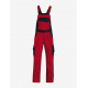 Eckhard, tuinbroek, rood-zwart Eckhard, tuinbroek, rood-zwart