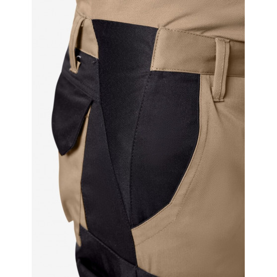 Florian, werkbroek, beige-zwart Florian, werkbroek, beige-zwart