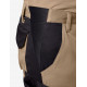 Florian, werkbroek, beige-zwart Florian, werkbroek, beige-zwart