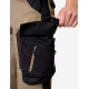 Florian, werkbroek, beige-zwart Florian, werkbroek, beige-zwart