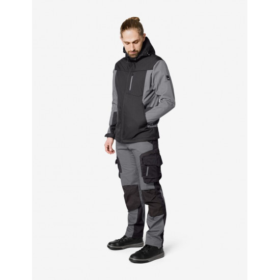 Florian, werkbroek, grijs-zwart Florian, werkbroek, grijs-zwart