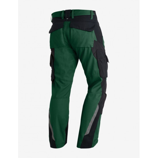 Florian, werkbroek, groen-zwart