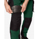 Florian, werkbroek, groen-zwart