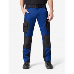 Florian, werkbroek, korenblauw-zwart Florian, werkbroek, korenblauw-zwart