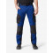 Florian, werkbroek, korenblauw-zwart
