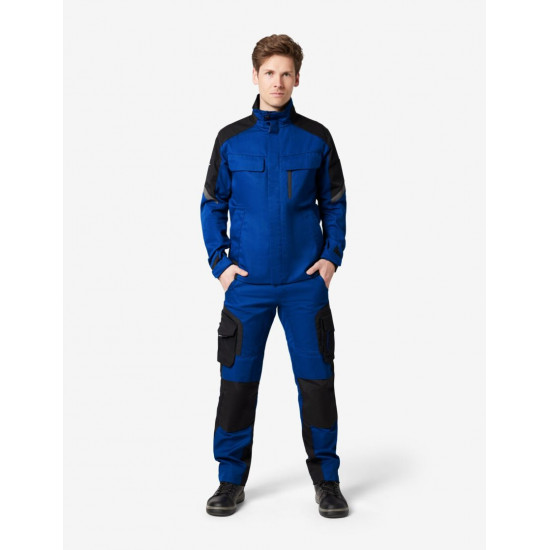 Florian, werkbroek, korenblauw-zwart Florian, werkbroek, korenblauw-zwart