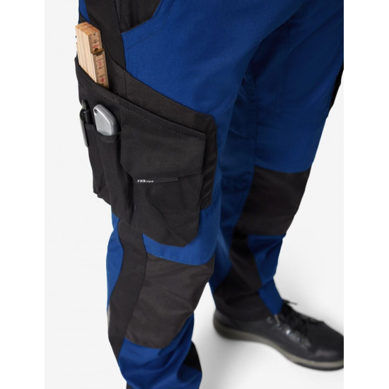 Florian, werkbroek, korenblauw-zwart Florian, werkbroek, korenblauw-zwart
