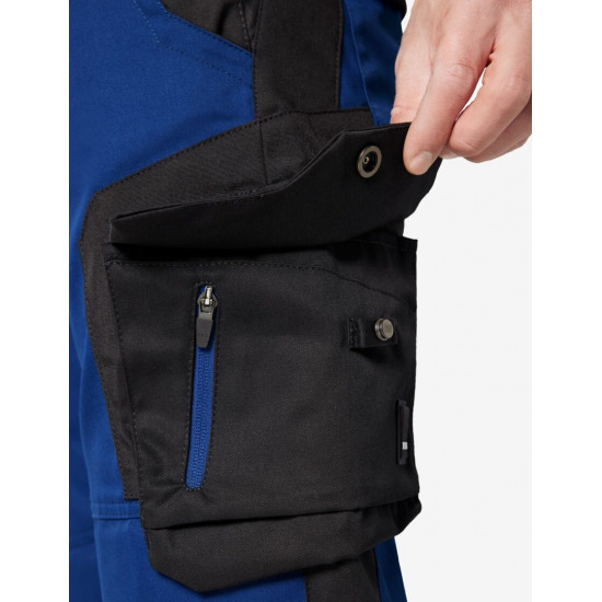 Florian, werkbroek, korenblauw-zwart Florian, werkbroek, korenblauw-zwart