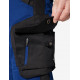 Florian, werkbroek, korenblauw-zwart Florian, werkbroek, korenblauw-zwart