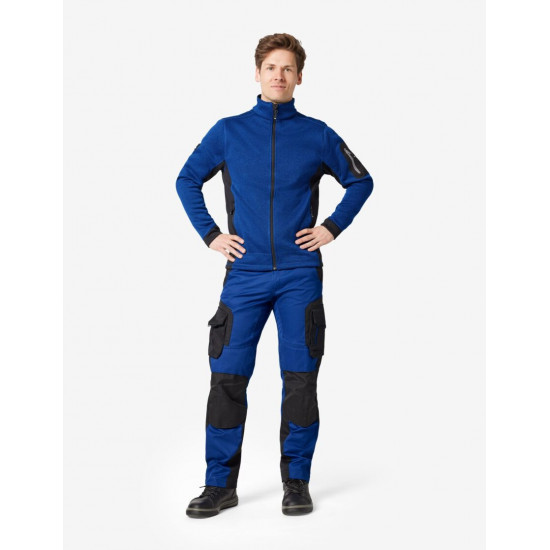 Florian, werkbroek, korenblauw-zwart Florian, werkbroek, korenblauw-zwart