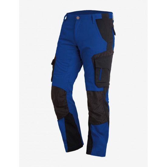Florian, werkbroek, korenblauw-zwart Florian, werkbroek, korenblauw-zwart