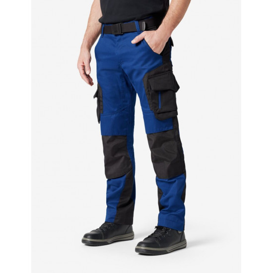 Florian, werkbroek, korenblauw-zwart Florian, werkbroek, korenblauw-zwart