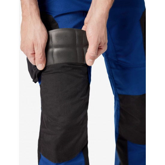 Florian, werkbroek, korenblauw-zwart Florian, werkbroek, korenblauw-zwart