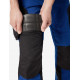 Florian, werkbroek, korenblauw-zwart Florian, werkbroek, korenblauw-zwart