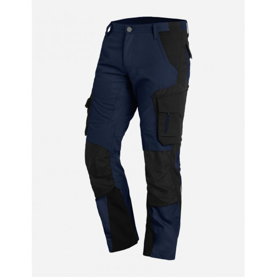 Florian, werkbroek, marine-zwart Florian, werkbroek, marine-zwart
