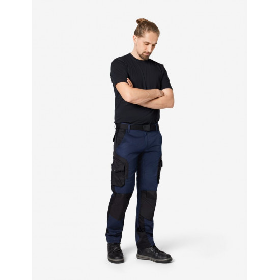 Florian, werkbroek, marine-zwart Florian, werkbroek, marine-zwart