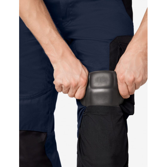 Florian, werkbroek, marine-zwart Florian, werkbroek, marine-zwart