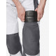 Florian, werkbroek, wit-antraciet
