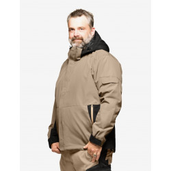 Georg, werkjas, beige-zwart Georg, werkjas, beige-zwart