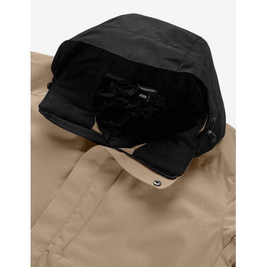 Georg, werkjas, beige-zwart Georg, werkjas, beige-zwart