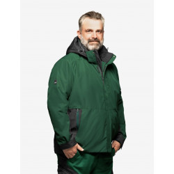 Georg, werkjas, groen-zwart Georg, werkjas, groen-zwart