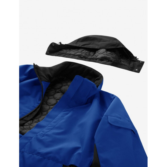 Georg, werkjas, korenblauw-zwart Georg, werkjas, korenblauw-zwart