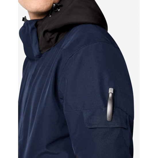 Georg, werkjas, marine-zwart