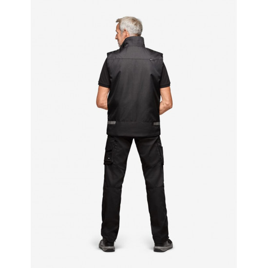 Hauke, bodywarmer, antraciet-zwart Hauke, bodywarmer, antraciet-zwart
