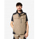 Hauke, bodywarmer, beige-zwart Hauke, bodywarmer, beige-zwart