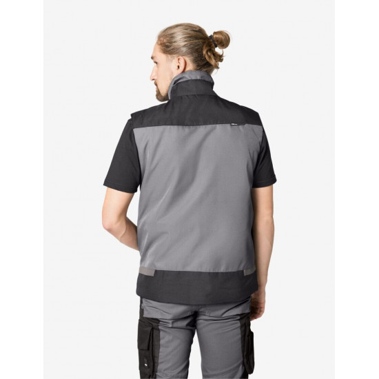 Hauke, bodywarmer, grijs-zwart Hauke, bodywarmer, grijs-zwart