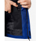 Hauke, bodywarmer, korenblauw-zwart