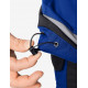 Hauke, bodywarmer, korenblauw-zwart