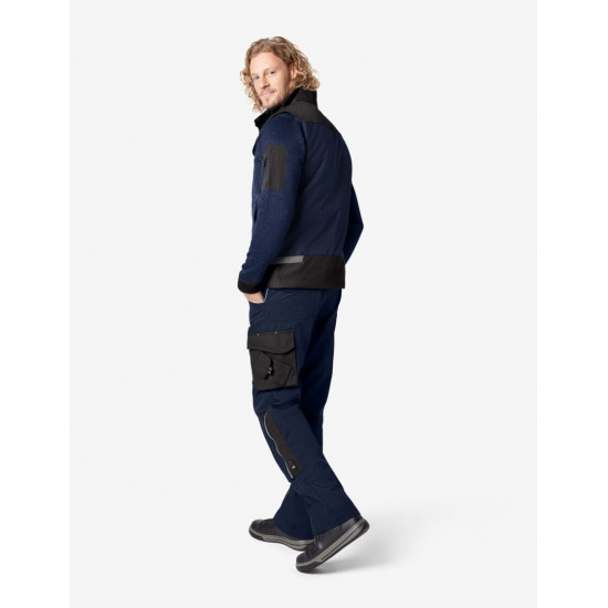 Hauke, bodywarmer, marine-zwart
