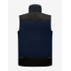 Hauke, bodywarmer, marine-zwart