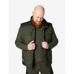 Hauke, bodywarmer, olijf-zwart
